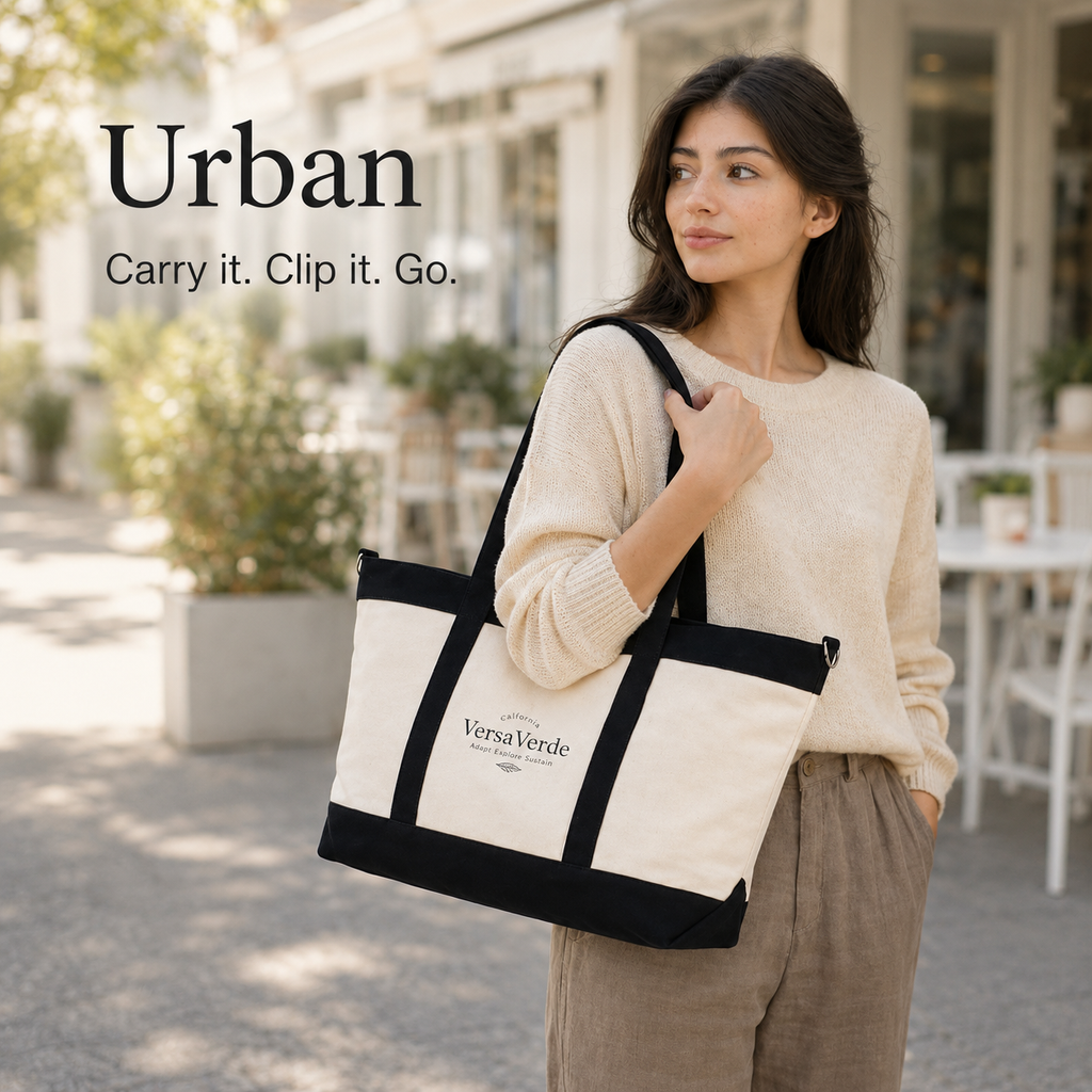 Urban Trail Convertible Canvas Tote