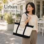 Urban Trail Convertible Canvas Tote