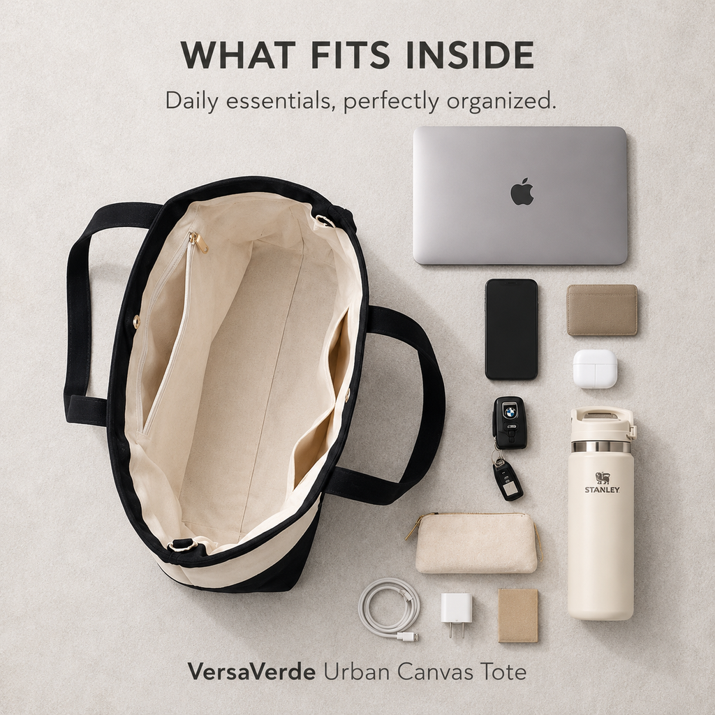 Urban Trail Convertible Canvas Tote