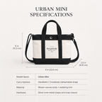 Urban Mini Tote Canvas Tote