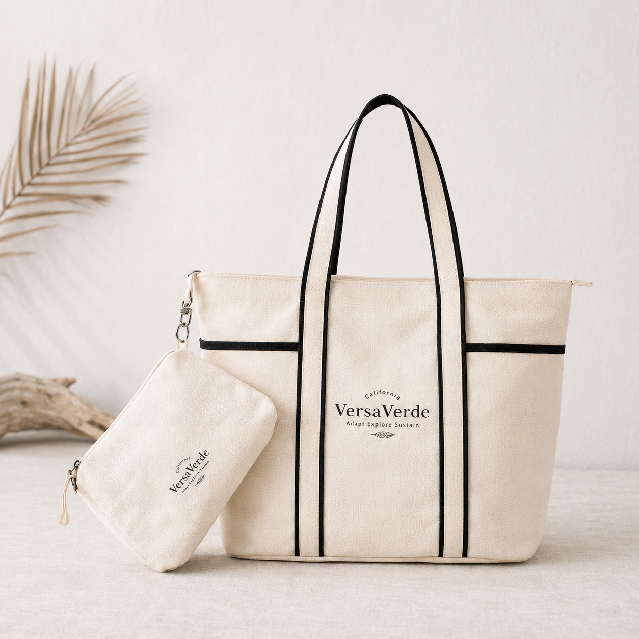 Coastal Day Eco Canvas Tote