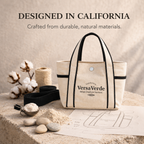 Coastal Day Mini Canvas Tote