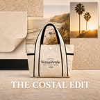 Coastal Day Mini Canvas Tote